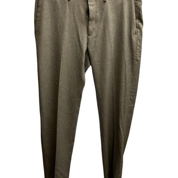 Haggar Gray Chinos Slim Fit Cotton Blend - Picture 1 of 6